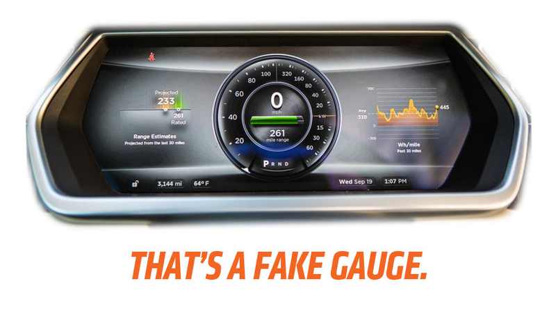 Illustration for article titled It's Time To Let Analog-Looking Gauges Die